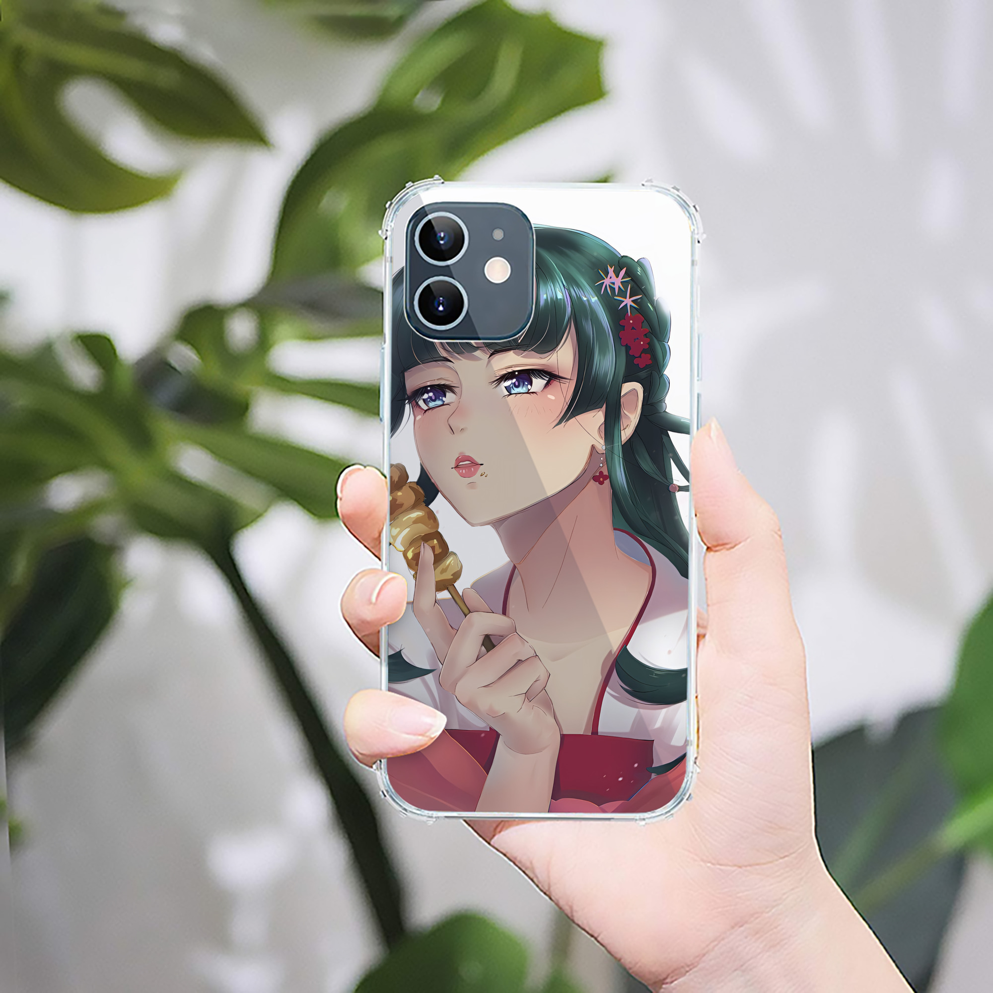 （画像用） 薬屋のひとりごと The Apothecary Diaries 【iPhone 12シリーズ対応】透明スマホケース（クリアソフトケース）